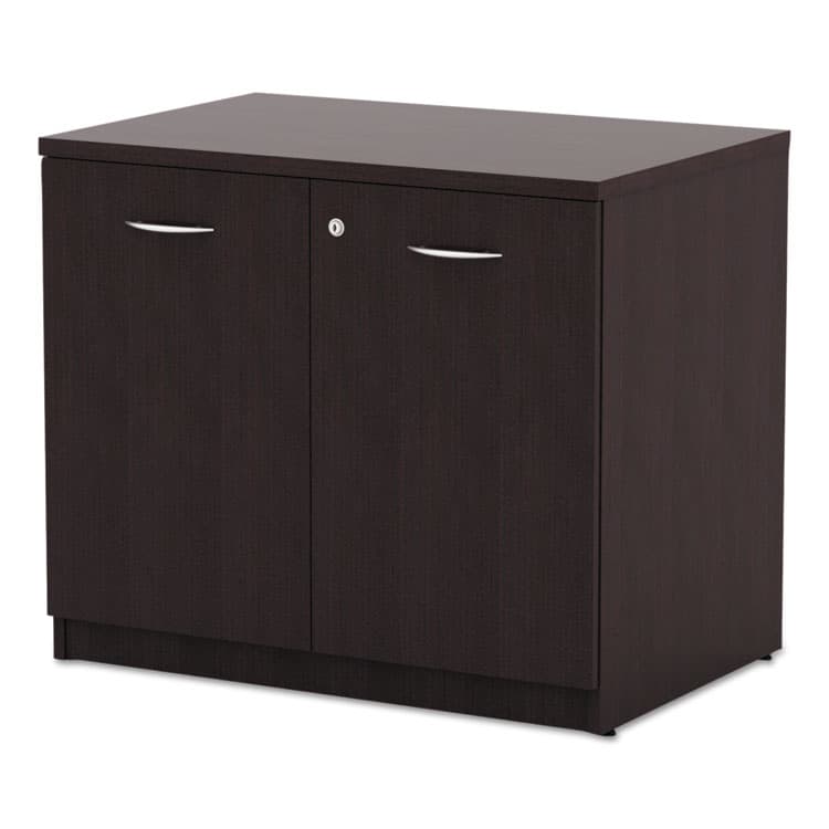 ALERA Alera Valencia Series Storage Cabinet, 34.13w x 22.78d x 29.5h, Espresso (ALEVA613622ES) thumbnail 3