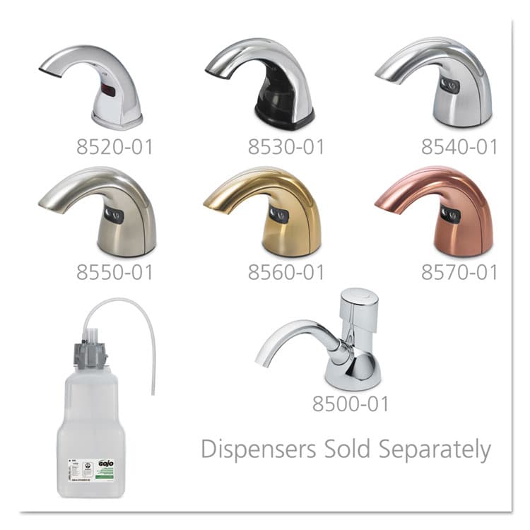 GO-JO INDUSTRIES CX and CXI Green Certified Foam Hand Cleaner Refill, Unscented, 2,300 mL, 4/Carton (GOJ854504) thumbnail 2