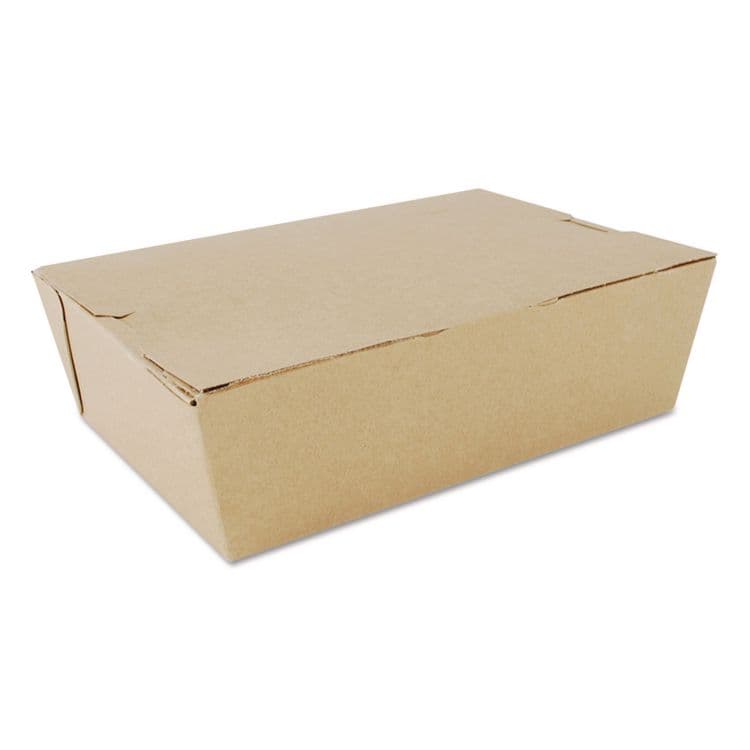 SOUTHERN CHAMPION TRAY ChampPak Carryout Boxes, #3, 7.75 x 5.5 x 2.5, Brown, Paper, 200/Carton (SCH0733)