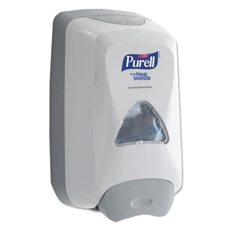 GO-JO INDUSTRIES FMX-12 Foam Hand Sanitizer Dispenser, 1,000 mL/1,200 mL Refill, 6.6 x 5.13 x 11, Gray (GOJ512006)