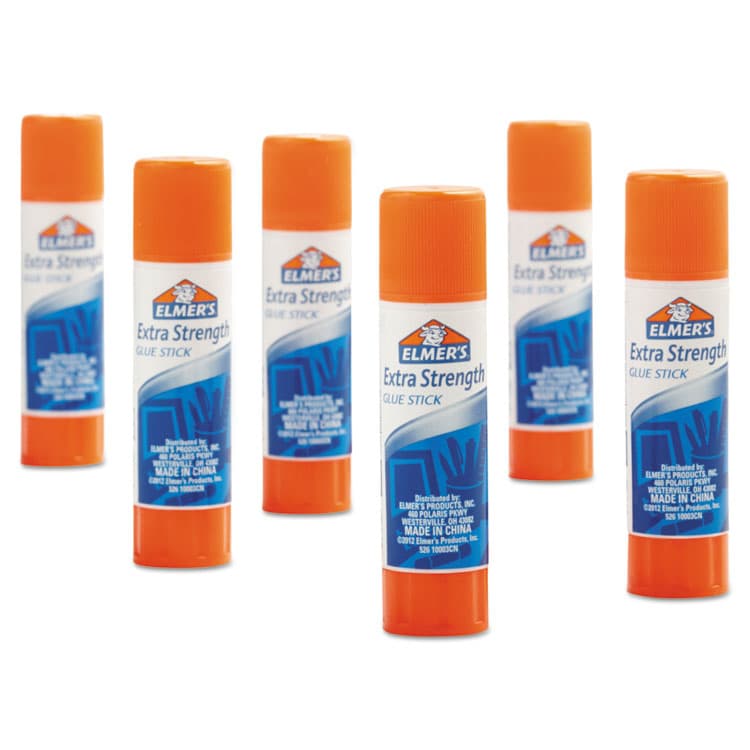 HUNT MFG. Extra-Strength Office Glue Stick, 0.28 oz, Dries Clear, 24/Pack (EPIE554) thumbnail 4