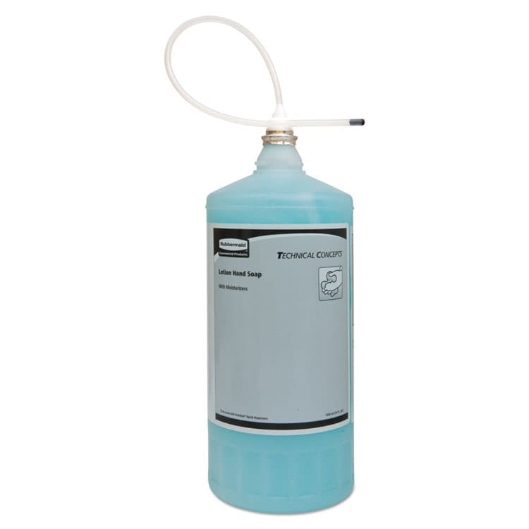 RUBBERMAID COMMERCIAL PROD. One Shot Enriched Lotion Soap Refill, Passion Flower Scent, 1,600 mL, 4/Carton (TEC4015411)