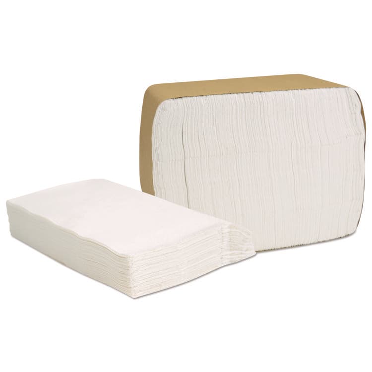 CASCADES TISSUE GROUP Select Full Fold II Napkins, 1-Ply, 12 x 12, White, 375/Pack, 24/Carton (CSDN090) thumbnail 3
