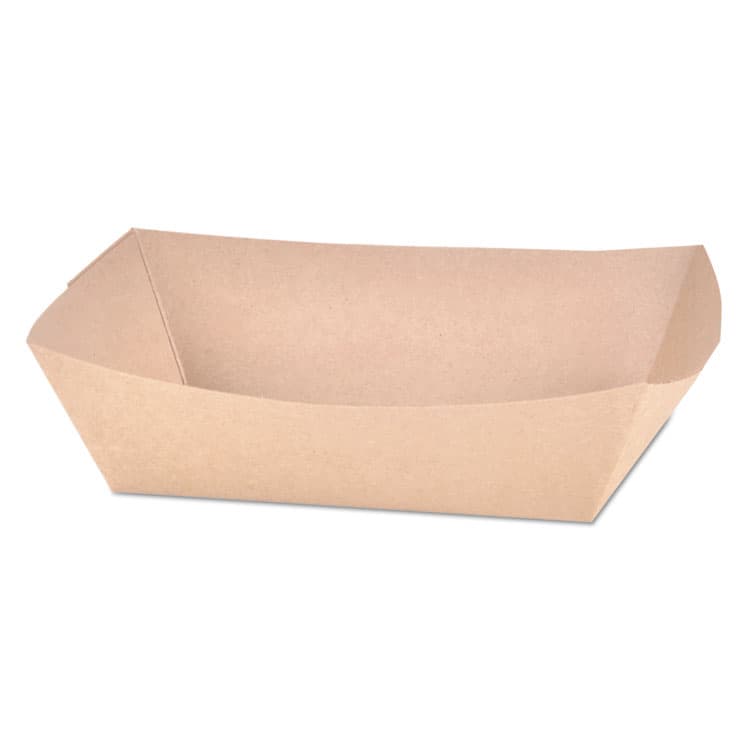 SOUTHERN CHAMPION TRAY Eco Food Trays, 2.5 lb Capacity, 6.54 x 4.06 x 1.73, Brown, Paper, 500/Carton (SCH0521)