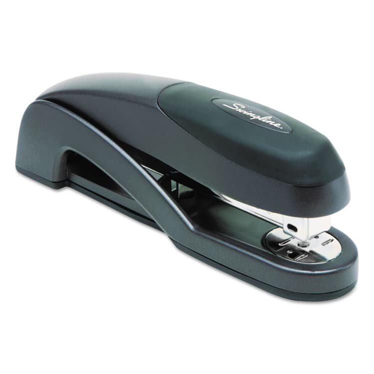 ACCO BRANDS, . Optima Full Strip Desk Stapler, 25-Sheet Capacity, Graphite Black (SWI87800) thumbnail 2