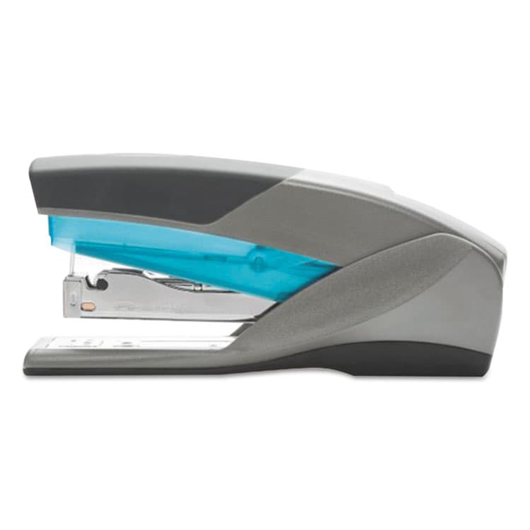 ACCO BRANDS, . Optima 25 Reduced Effort Stapler, 25-Sheet Capacity, Slate Gray/Blue (SWI66404) thumbnail 2