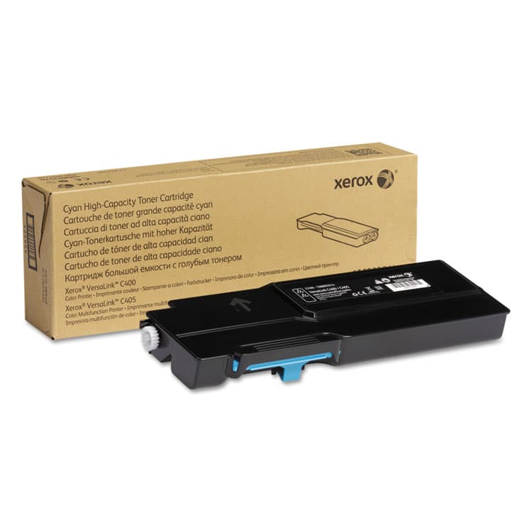 XEROX CORP. 106R03514 High-Yield Toner, 4,800 Page-Yield, Cyan (XER106R03514)