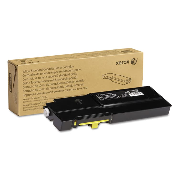 XEROX CORP. 106R03501 Toner, 2,500 Page-Yield, Yellow (XER106R03501)