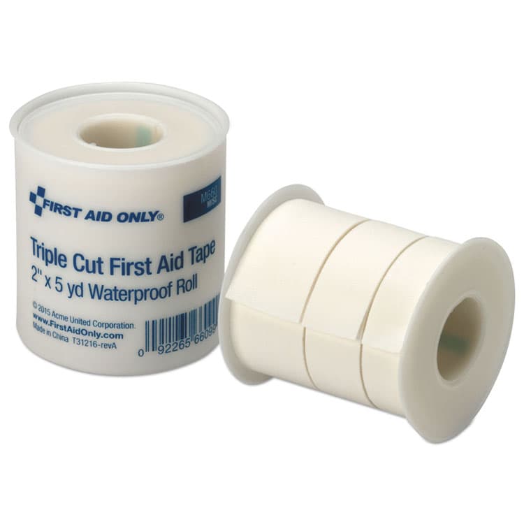 FIRST AID ONLY, . Refill for SmartCompliance General Business Cabinet, TripleCut Adhesive Tape, 2" x 5 yd Roll (FAOFAE9089)
