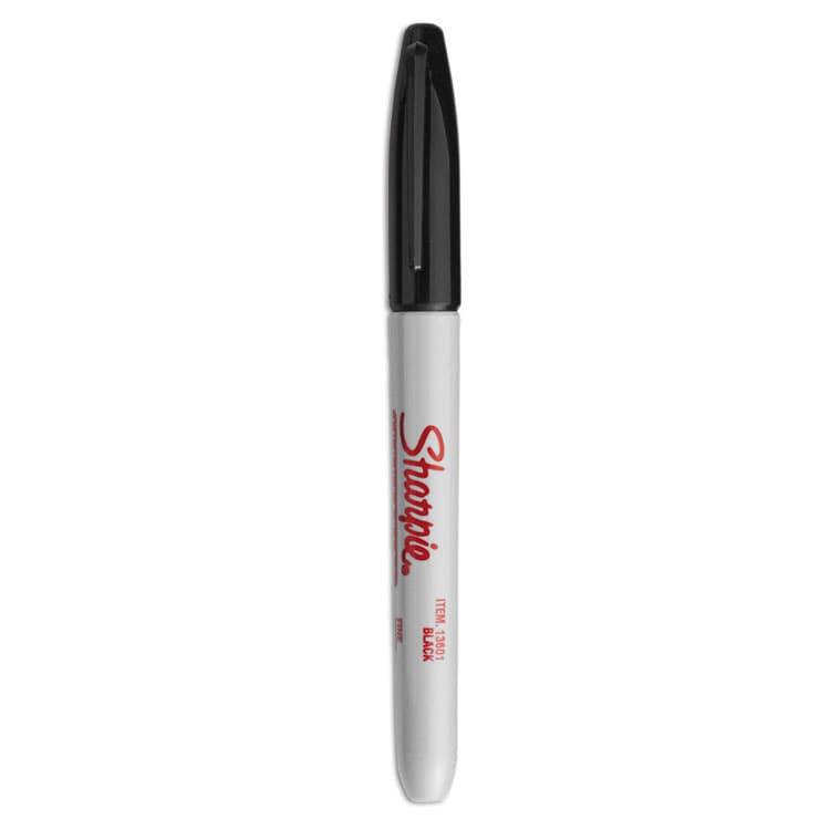 SANFORD Industrial Permanent Marker Value-Pack, Fine Bullet Tip, Black (SAN2003898) thumbnail 2