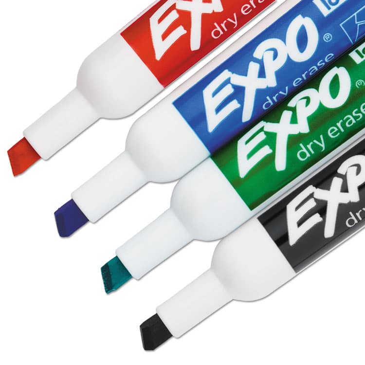 SANFORD Low-Odor Dry Erase Marker Office Value Pack, Broad Chisel Tip, Assorted Colors, 192/Pack (SAN2003995A) thumbnail 4