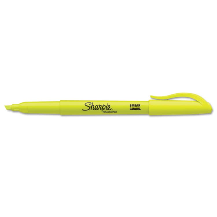 SANFORD Pocket Style Highlighter Value Pack, Yellow Ink, Chisel Tip, Yellow Barrel, 36/Pack (SAN2003991) thumbnail 3