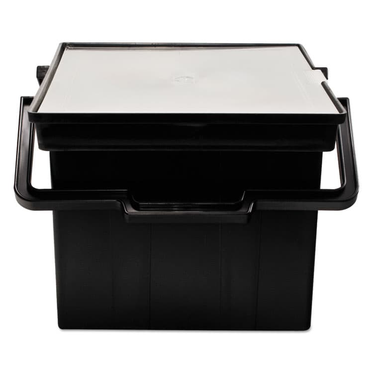 ADVANTUS CORPORATION Companion Portable File, Letter/Legal Files, 17" x 14" x 11", Black (AVTTLF2B) thumbnail 3