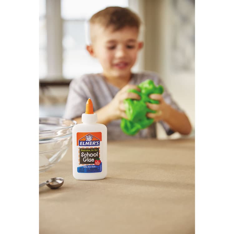 ELMER'S PRODUCTS, . Washable School Glue, 4 oz, Dries Clear (EPIE304) thumbnail 3