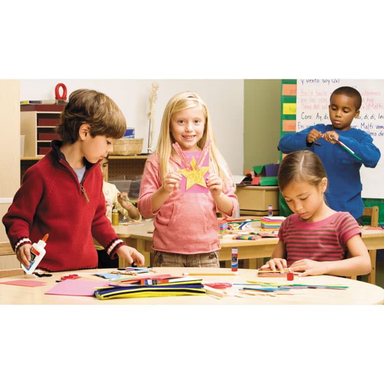 ELMER'S PRODUCTS, . Washable School Glue, 1.25 oz, Dries Clear (EPIE301) thumbnail 4