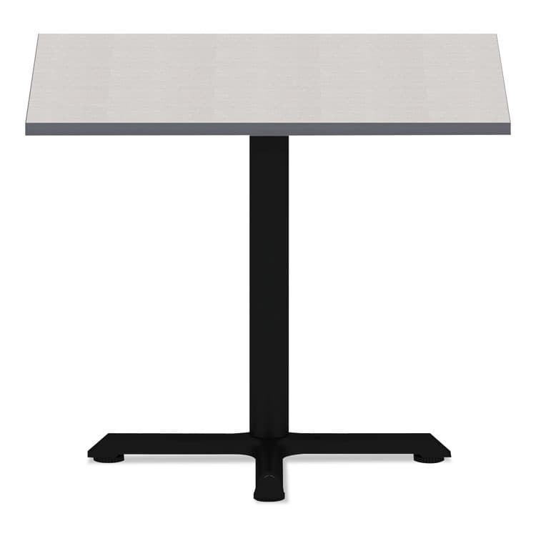 ALERA Reversible Laminate Table Top, Square, 35.38w x 35.38d, White/Gray (ALETTSQ36WG) thumbnail 2