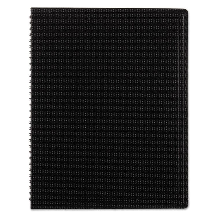 REDIFORM OFFICE PRODUCTS Duraflex Poly Notebook, 1-Subject, Medium/College Rule, Black Cover, (80) 11 x 8.5 Sheets (REDB4181)