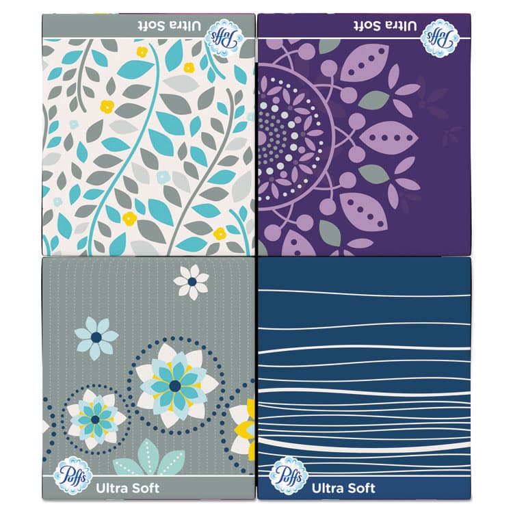 PROCTER & GAMBLE Ultra Soft Facial Tissue, 2-Ply, White, 56 Sheets/Box, 4 Boxes/Pack, 6 Packs/Carton (PGC35295) thumbnail 2