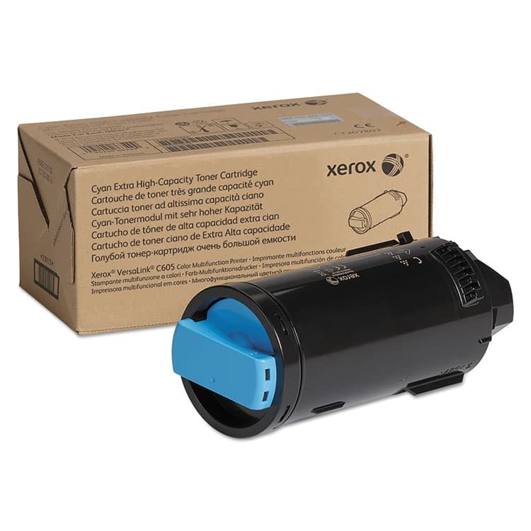XEROX CORP. 106R04010 Extra High-Yield Toner, 16,800 Page-Yield, Cyan, TAA Compliant (XER106R04010)