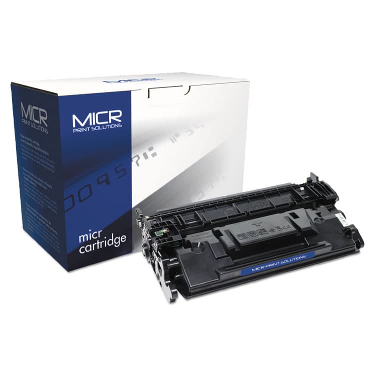 MICR Print Solutions Compatible CF226X(M) (26XM) High-Yield MICR Toner, 9,000 Page-Yield, Black (MCR26XM)