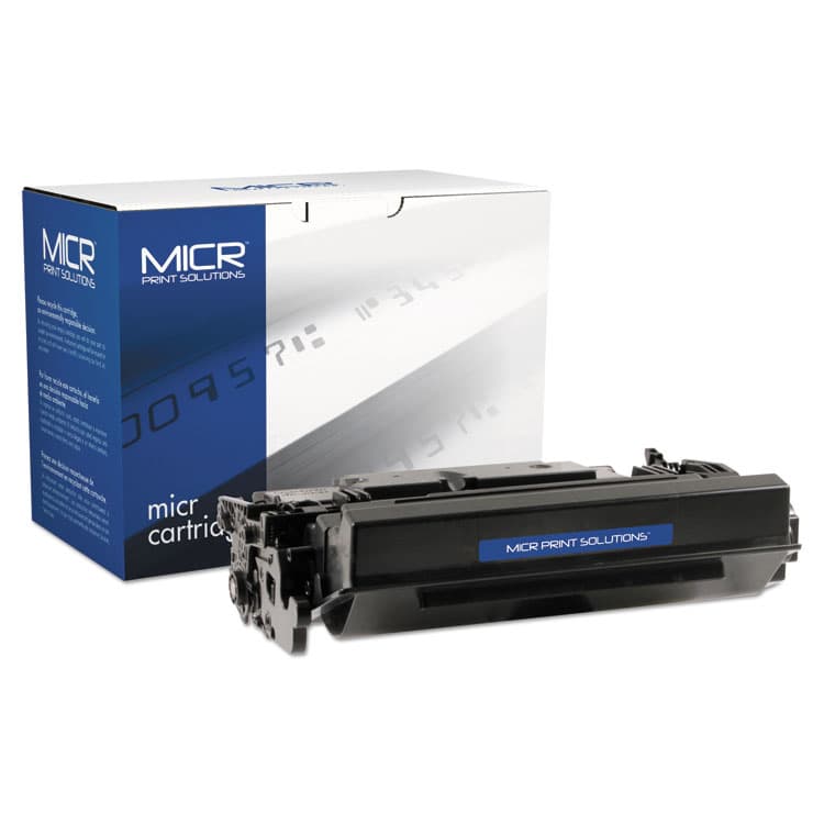 MICR Print Solutions Compatible CF287X(M) (87XM) High-Yield MICR Toner, 18,000 Page-Yield, Black (MCR87XM)