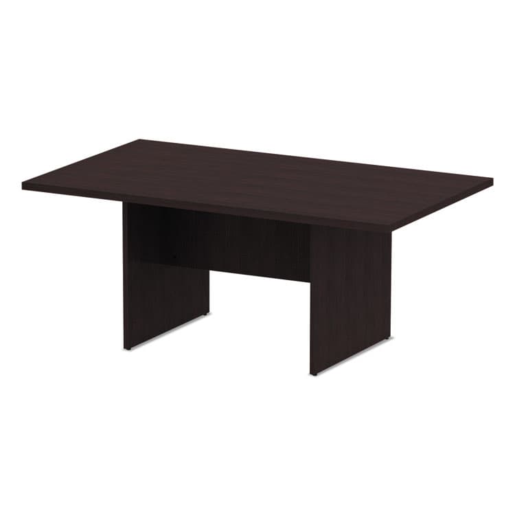 ALERA Alera Valencia Series Conference Table, Rectangular, 70.88w x 41.38d x 29.5h, Espresso (ALEVA717242ES) thumbnail 2