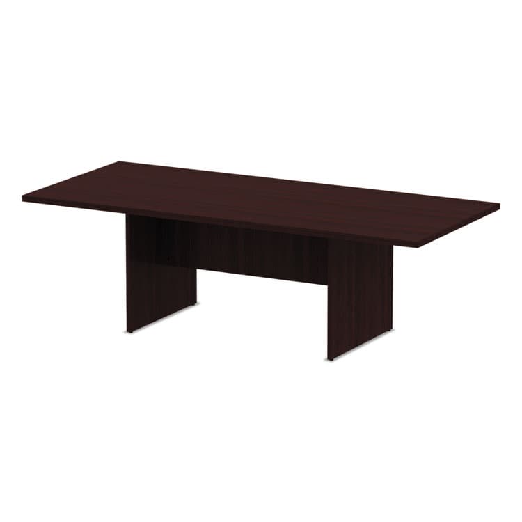 ALERA Alera Valencia Series Conference Table, Rectangular, 94.5w x 41.38d x 29.5h, Mahogany (ALEVA719642MY) thumbnail 2
