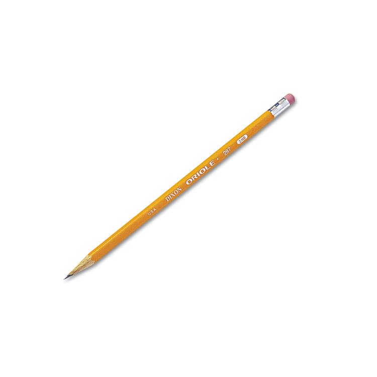 DIXON TICONDEROGA CO. Oriole Pencil Value Pack, HB (#2), Black Lead, Yellow Barrel, 72/Pack (DIX12872) thumbnail 3