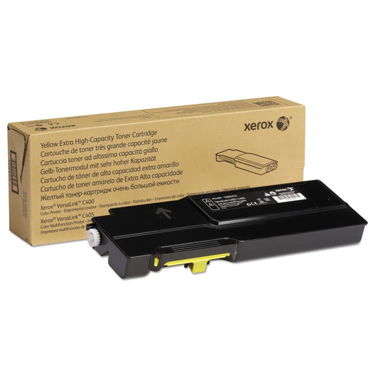 XEROX CORP. 106R03525 Extra High-Yield Toner, 8,000 Page-Yield, Yellow (XER106R03525)