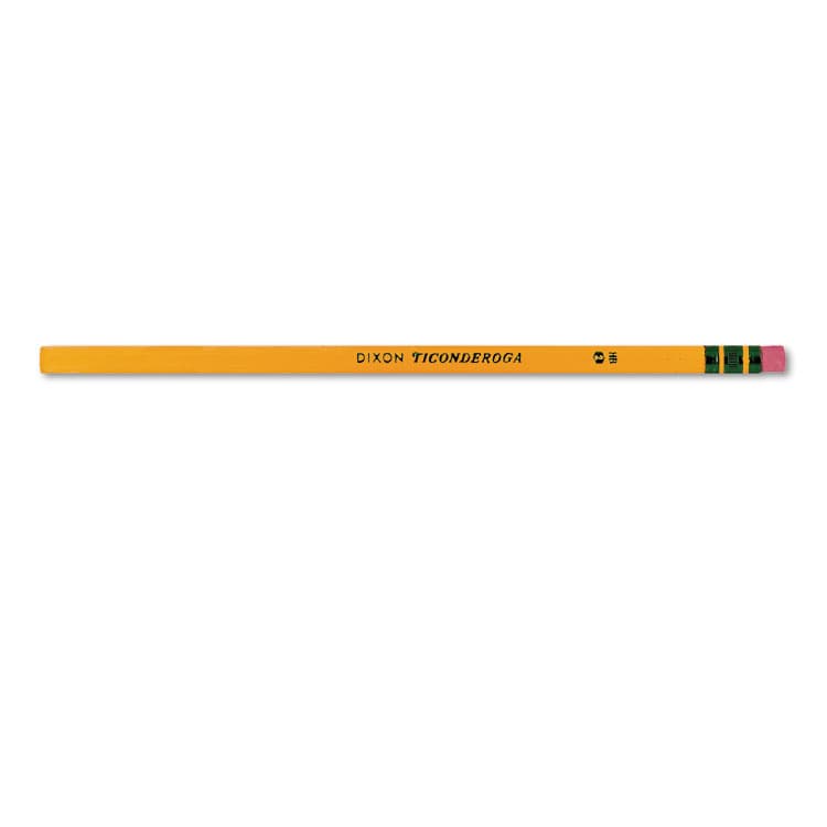 DIXON TICONDEROGA CO. Pencil Value Pack, HB (#2), Black Lead, Yellow Barrel, 96/Pack (DIX13872) thumbnail 4