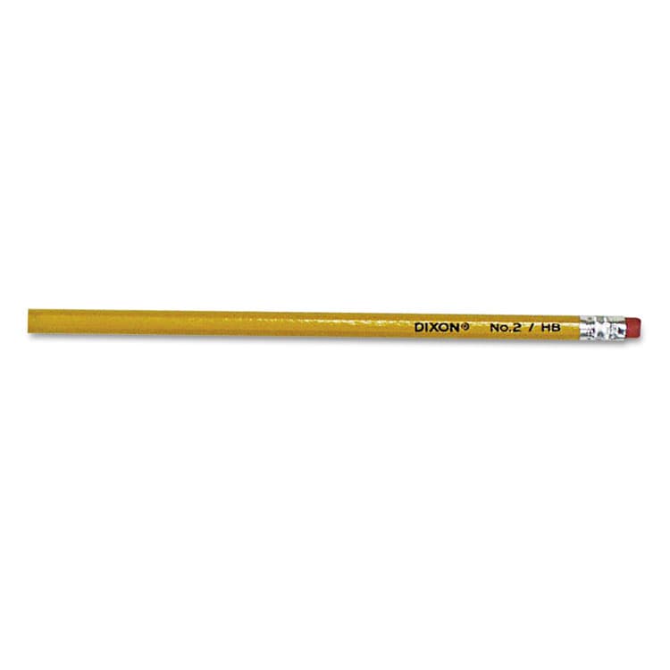 DIXON TICONDEROGA CO. No. 2 Pencil Value Pack, HB (#2), Black Lead, Yellow Barrel, 144/Box (DIX14412)