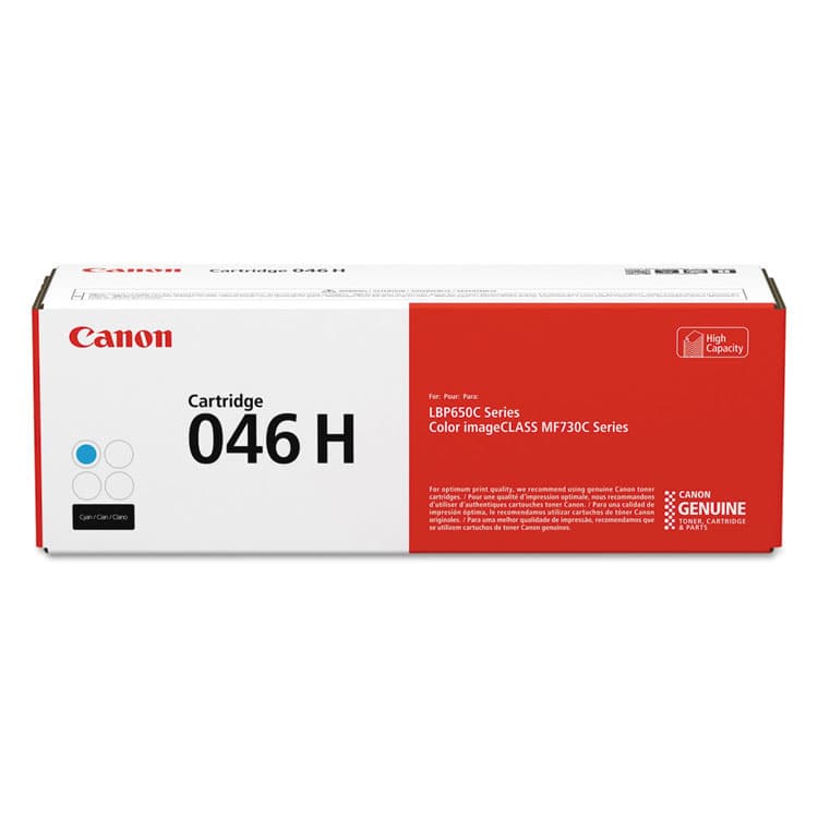 CANON USA, . 1253C001 (046) High-Yield Toner, 5,000 Page-Yield, Cyan (CNM1253C001)
