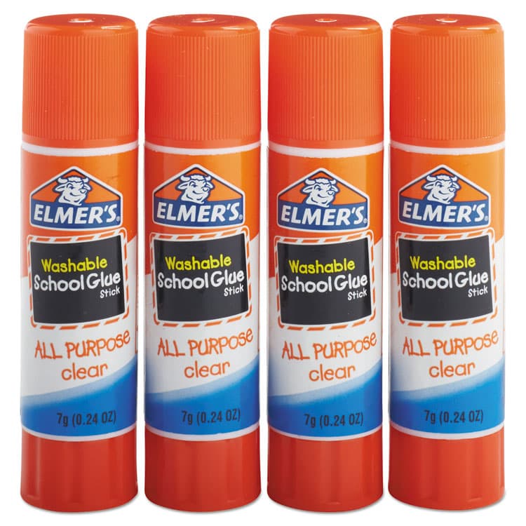 ELMER'S PRODUCTS, . Washable School Glue Sticks, 0.21 oz, Applies and Dries Clear, 8/Pack (EPIE5003E5004) thumbnail 3