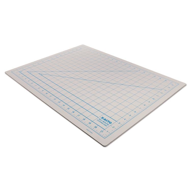 ELMER'S PRODUCTS, . Self-Healing Cutting Mat, 1" Grid with Guide Angles, Non-Slip Backing, 18" x 24", Gray (EPIX7762)
