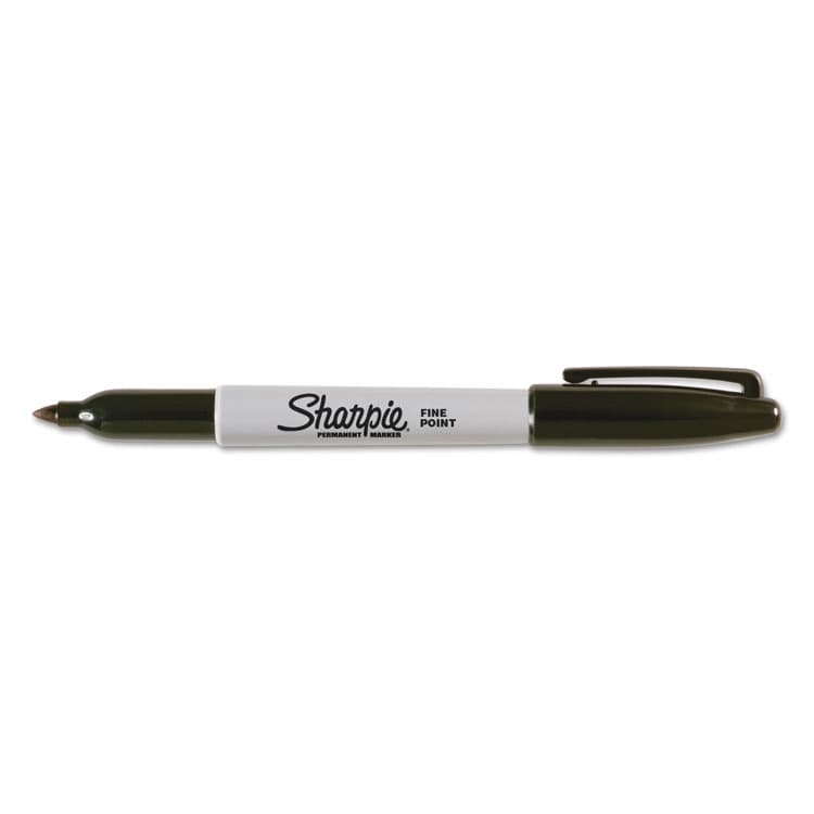SANFORD Fine Tip Permanent Marker, Fine Bullet Tip, Black (SAN30001EA) thumbnail 2