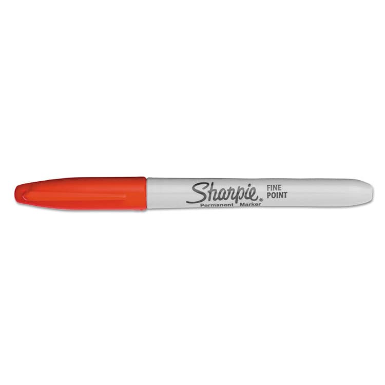 SANFORD Super Permanent Marker, Fine Bullet Tip, Red, Dozen (SAN33002) thumbnail 3