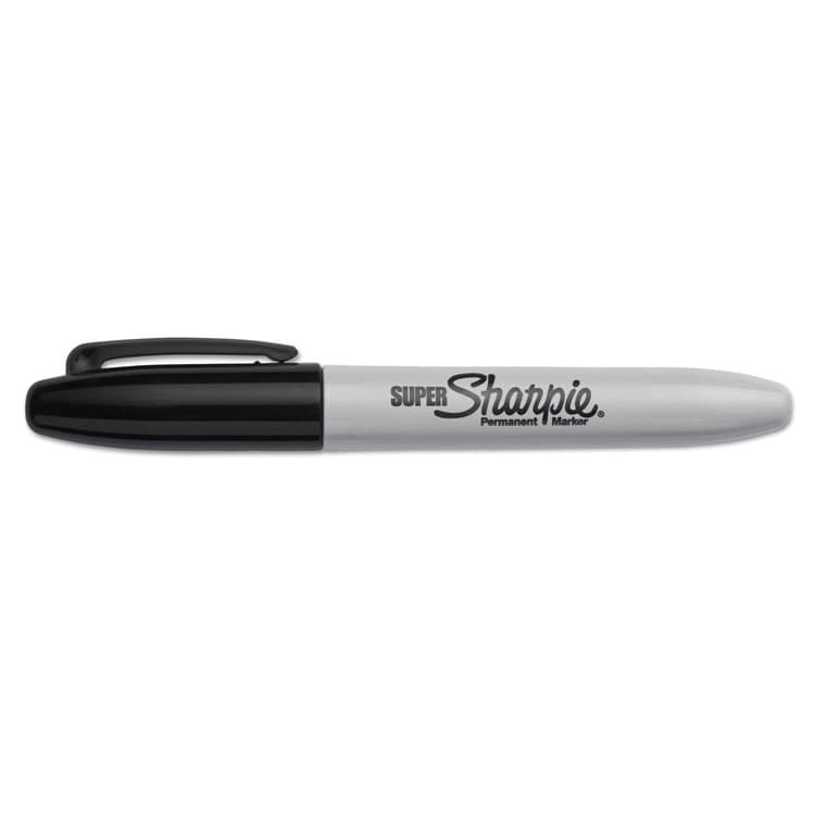 SANFORD Super Permanent Marker, Fine Bullet Tip, Black, 6/Pack (SAN33666PP) thumbnail 3