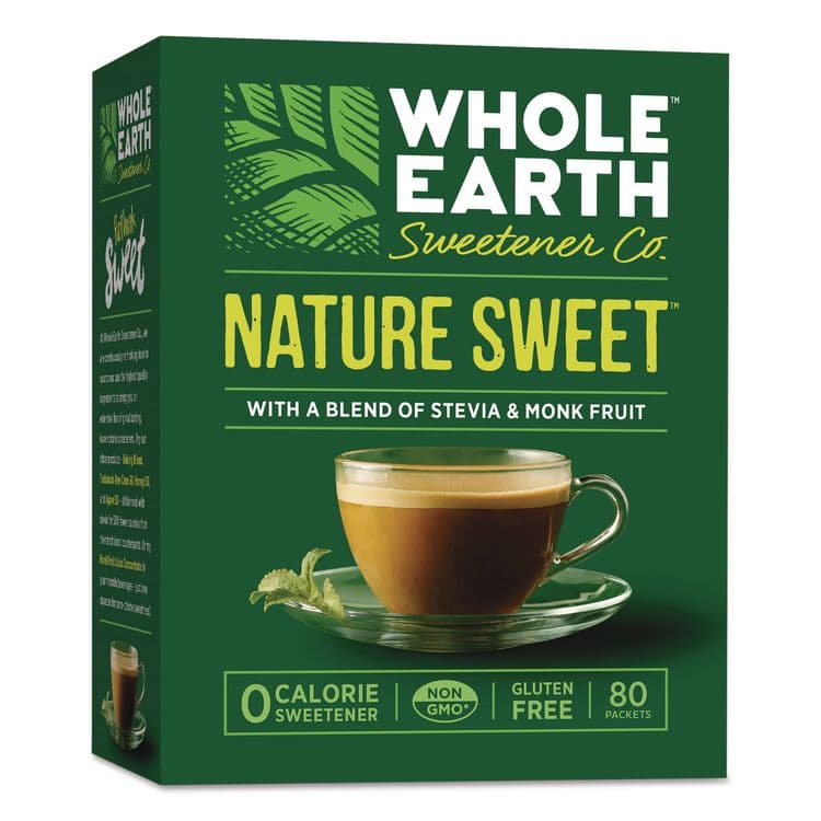 WHOLE EARTH SWEETENER Nature Sweet Sweetener, 2 g Packet, 80/Box (EQL00139)