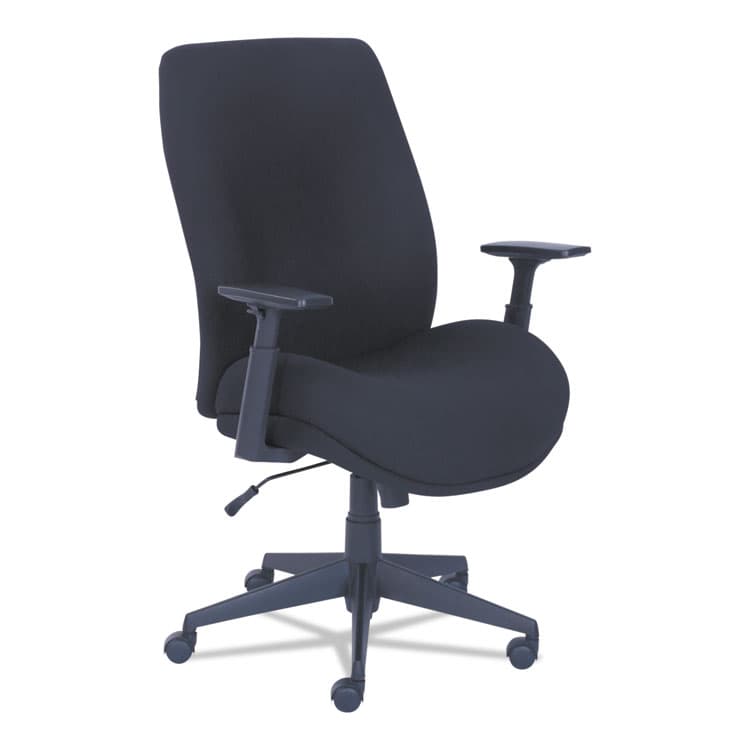 LA-Z-BOY CHAIR COMPANY Baldwyn Series Mid Back Task Chair, Supports Up to 275 lb, 19" to 22" Seat Height, Black (LZB48825)