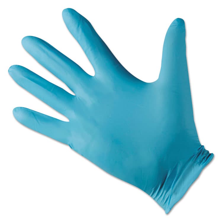 KIMBERLY-CLARK PROFESSIONAL G10 Blue Nitrile Gloves, Powder-Free, Small, 6 mil Thick, 9.5" Long, Blue, 100/Box, 10 Boxes/Carton (KCC57371CT)