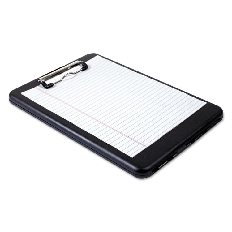 SAUNDERS MFG. CO., . SlimMate Storage Clipboard, 0.5" Clip Capacity, Holds 8.5 x 11 Sheets, Black (SAU00558) thumbnail 2