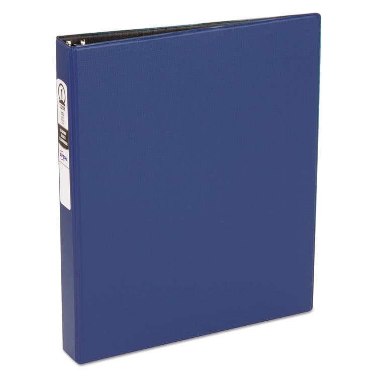 AVERY PRODUCTS CORPORATION Economy Non-View Binder with Round Rings, 3 Rings, 1" Capacity, 11 x 8.5, Blue, (3300) (AVE03300)