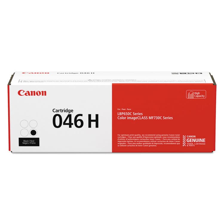 CANON USA, . 1254C001 (046) High-Yield Toner, 6,300 Page-Yield, Black (CNM1254C001)