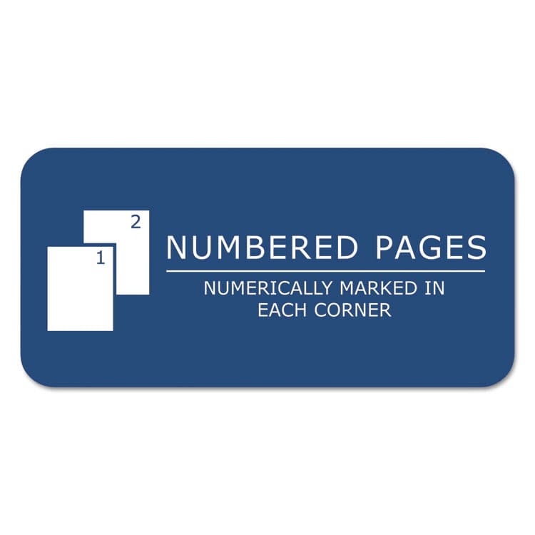 ROARING SPRING PAPER PRODUCTS Lab Research Notebook, Quadrille Rule (5 sq/in), Black Cover, (72) 11.25 x 8.75 Sheets (ROA77160) thumbnail 4