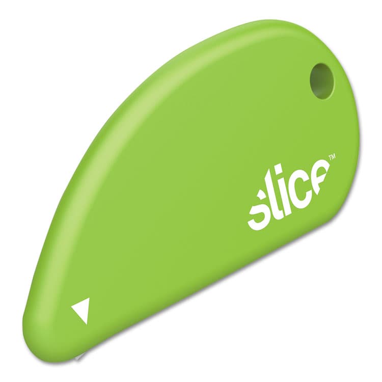 SLICE, . Safety Cutters, Fixed, Non Replaceable Micro Safety Blade, 0.1" Ceramic Blade, 2.4" Plastic Handle, Green (SLI00200) thumbnail 4