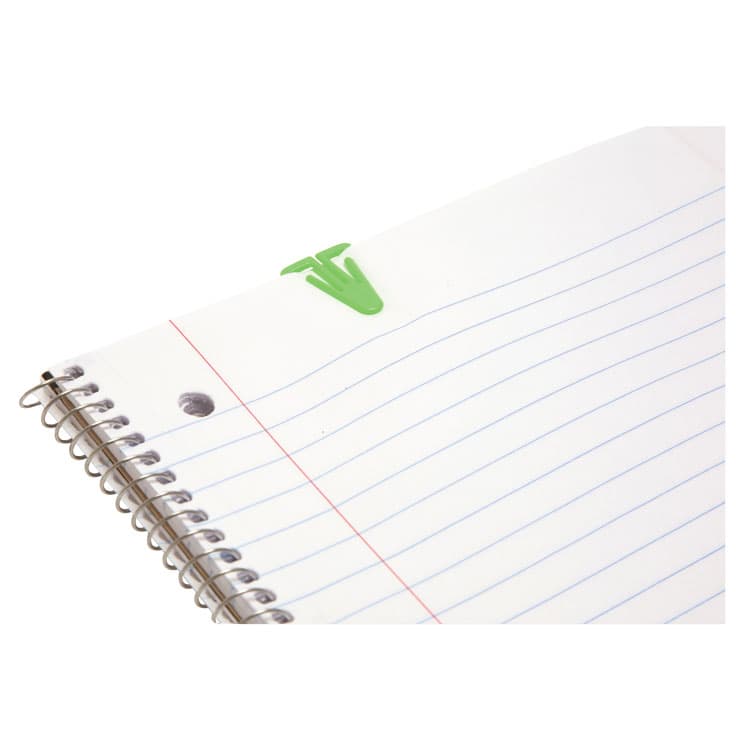 BAUMGARTENS Plastiklips Paper Clips, Medium, Smooth, Assorted Colors, 500/Box (BAULP0300) thumbnail 3