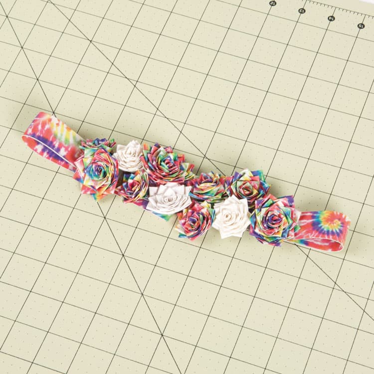 SHURTAPE TECHNOLOGIES Colored Duct Tape, 3" Core, 1.88" x 10 yds, Multicolor Love Tie Dye (DUC283268) thumbnail 4