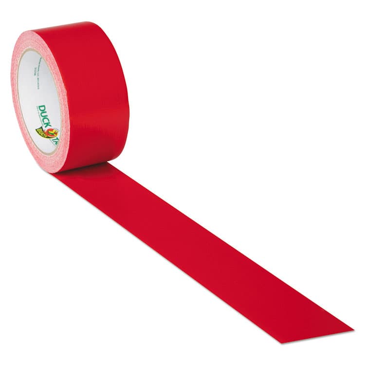SHURTAPE TECHNOLOGIES Colored Duct Tape, 3" Core, 1.88" x 20 yds, Red (DUC1265014) thumbnail 3