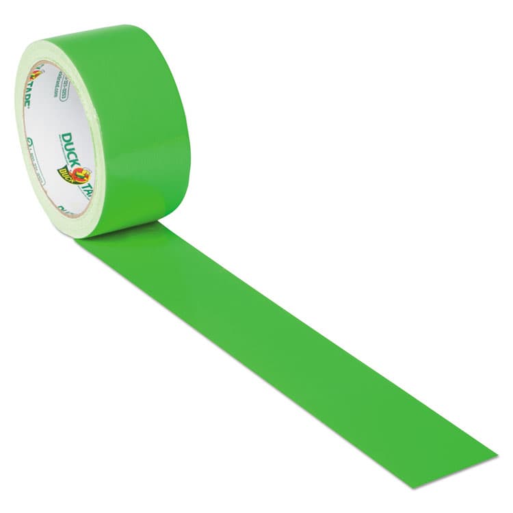 SHURTAPE TECHNOLOGIES Colored Duct Tape, 3" Core, 1.88" x 15 yds, Neon Green (DUC1265018) thumbnail 3