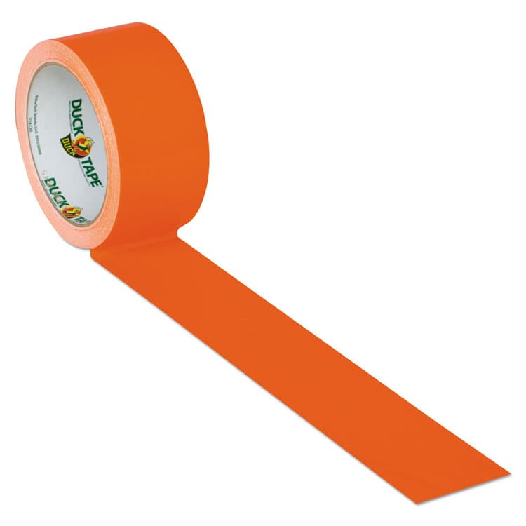 SHURTAPE TECHNOLOGIES Colored Duct Tape, 3" Core, 1.88" x 15 yds, Neon Orange (DUC1265019) thumbnail 3
